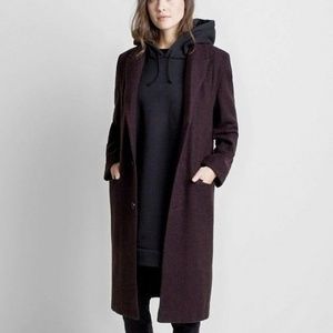 Emerson Fry Ryan Coat in Midnight Red Size 2